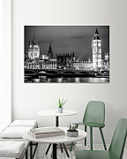 Obraz Noc v Londýne 1464